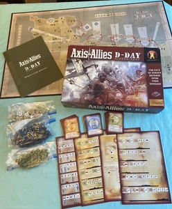 Avalon Hill AXIS & ALLIES D-DAY WWII 6 June, 1944 Board Game 2004 War Strategy - Picture 1 of 6