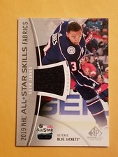 2019-20 SP Game Used All Star Skills Jersey #AS-SJ Seth Jones Blue Jackets 