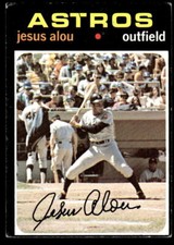 1971 Topps Jesus Alou #337 Houston Astros Baseball Card