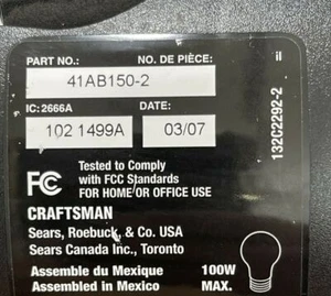 Chamberlain 41AB150-2 Receiver Logic Circuit Board Purple Learn - BOARD ONLY!! - Picture 1 of 4