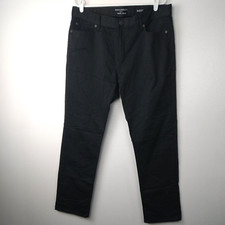 Banana Republic Travel Jean Men's Gray Black Slim Fit W37 L31