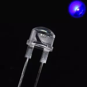 High Quality 8MM Straw Hat 0.5W LED Light Emitting Diode Blue LED High Power New - Picture 1 of 3