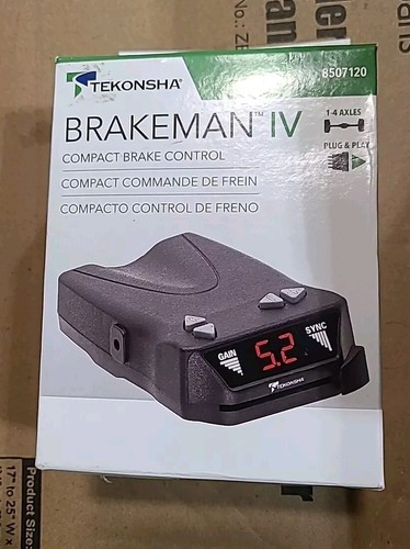 Contrôleur De Frein à Retard Tekonsha Brakeman IV 8507120 - Neuf, Livraison Gratuite