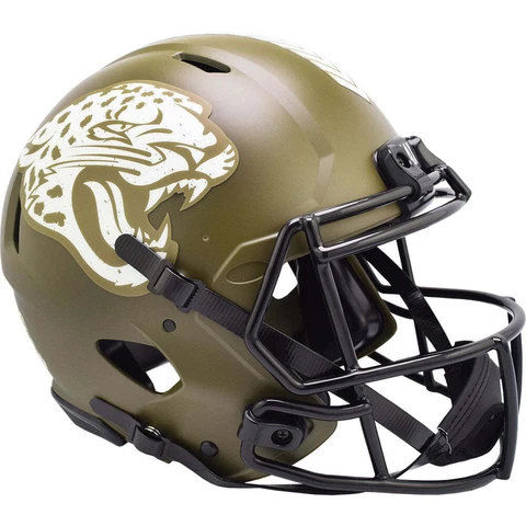 Jacksonville Jaguars Riddell Salute To Service Authentic Football Helmet Cover