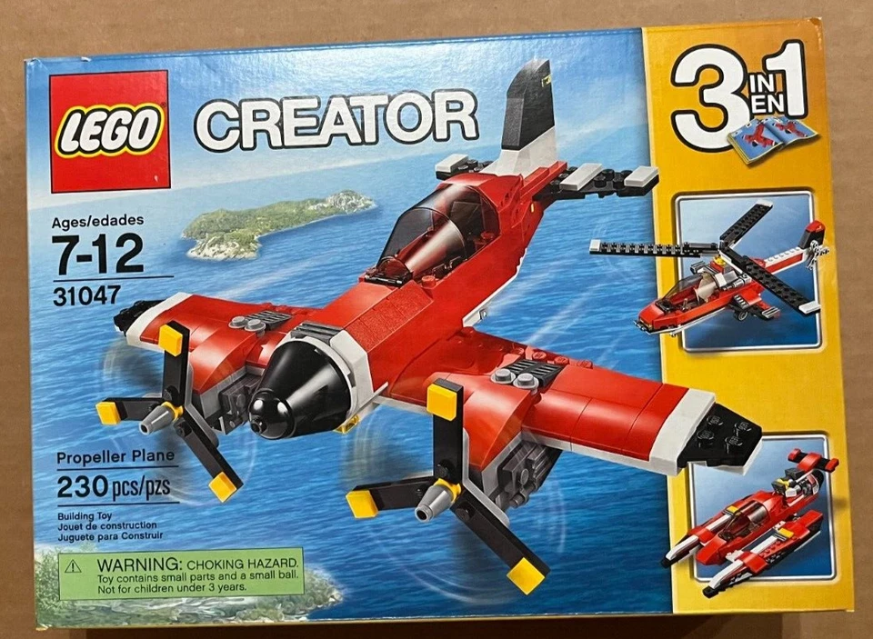 LEGO Creator 31047 - PROPELLER PLANE - Retired 2017 New & Sealed - Image 1 of 4