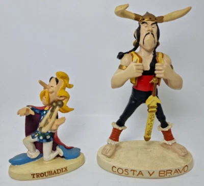 Asterix & Obelix Troubadix und Costa y Bravo Figur Plastoy 2003 DeAgostini - Bild 1 von 4