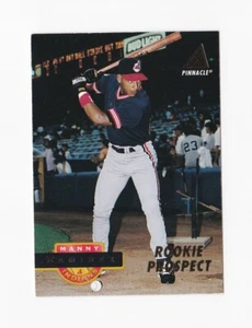 1994 Pinnacle #244 Manny Ramirez Cleveland Indians Guardians - Picture 1 of 2
