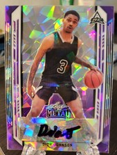 Dior Johnson Auto /20 Purple Crystal 2021-22 Leaf Metal #BA-DJ1