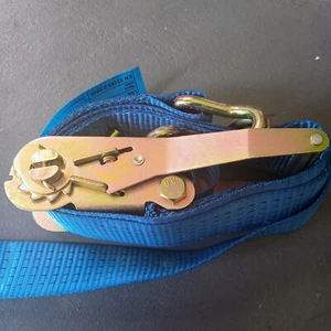3.5m x 5mm Ratchet Tie Down Straps Trailer Truck Commercial Straps - Picture 1 of 5