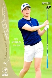 Miyu Shinkai 2024 EPOCH ONE Women Pro-Golf Card -Near Mint from Japan FS - Picture 1 of 1