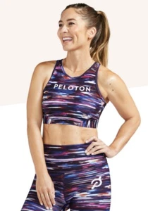 Conjunto de 2 piezas de sujetador de cuello alto Peloton Melody y conjunto de leggings de cintura alta talla pequeña - Imagen 1 de 24