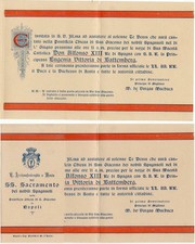 1906-SACRO MILITAR ORDINE COSTANTINIANO-MATRIMONIO SM.ALFONSO XIII di SPAGNA