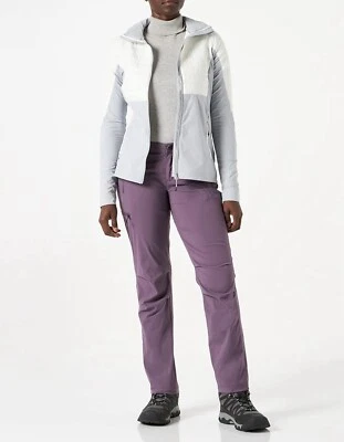 Odlo Pants Women’s Sz 40 Purple Cargo Leg Outdoors Lightweight Casual - Imagem 1 de 4