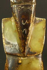 X-RARE Chinese Liangzhu Culture Imperial Jr. Counselor/Minister IV Amulet Statue - Picture 1 of 10