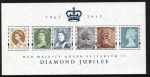 Great Britain Sc 2996 2012 Diamond Jubilee QE II stamp sheet mint NH - Picture 1 of 1