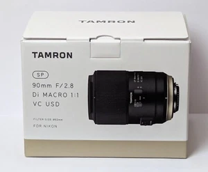 Tamron SP 90mm F/2.8 Di VC USD (F017) Nikon F y Z (con el adaptador FtZ) - Imagen 1 de 6