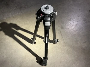 Manfrotto 3001BN Aluminum Tripod 11lb Max Compact Bridge, SLR, SLR W/Long Lens - Picture 1 of 7