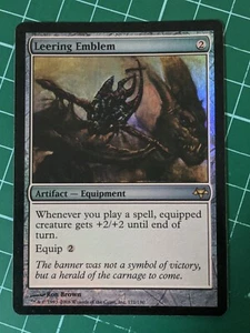 Magic MTG Leering Emblem FOIL Eventide Mint/NM *unplayed* - Picture 1 of 1