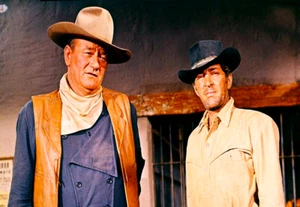 Calamita fotografica JOHN WAYNE JAMES DEAN RIO BRAVO @ 3"x5" - Foto 1 di 1