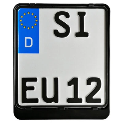 Kennzeichenhalter | 180 x 200 mm | UTSCH AG Nummernschildhalter Motorrad Roller