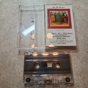 Music Box Christmas As Performed By The Porter Twin Disc Music Box Tape Cassette - Picture 1 of 6