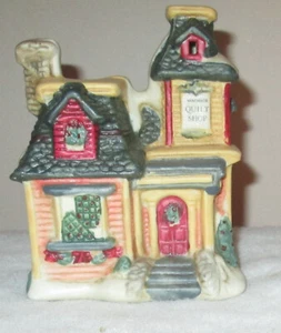 Vintage Dayton Hudson Holiday Building "QUILT SHOP" - Foto 1 di 4