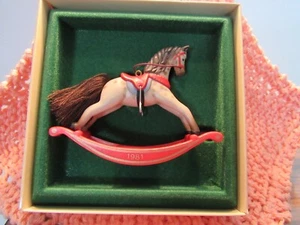 Hallmark 1981 Schaukelpferd 1. in Serie OVP schön - Bild 1 von 6