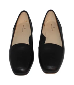 Bandolino Liberty Mujer Talla 10M Ballet Plano Cuero Negro Sin Cordones - Imagen 1 de 11