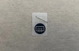 Mercedes r107/w123/w124/w126/w201/w460 Rear Defrost Decal (Late) - Bild 1 von 12