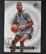 2014-15 SP Authentic #2 Alonzo Mourning - NM-MT