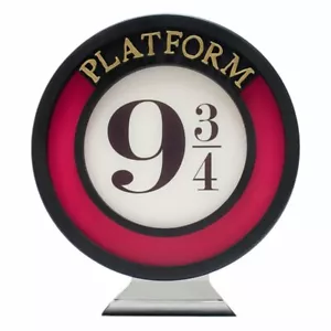 Harry Potter 9 & 3 Quarter Lampe, Geburtstag, Weihnachtsgeschenk Offiziell Ware - Bild 1 von 3