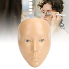 (White Skin Color)Makeup Practice Face With Plastic Stand 5D Silicone Full VIS