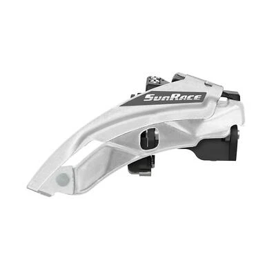 SunRace FDM500 Front Derailleur 3 x 7/8 Speed Dual Pull Bike Bicycle - Image 1 of 4