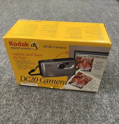 Vintage Kodak Digital Science DC20 Digital Camera 0.2 MP Boxed Japan Untested - Image 1 of 4