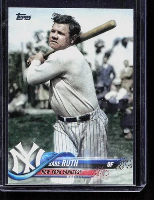 Babe Ruth 2018 Topps Update #US7 Legend Variation - Imagem 1 de 2