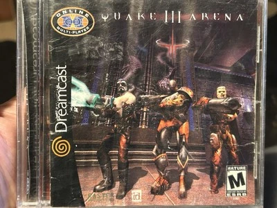 Quake III Arena (Sega Dreamcast, 2000) Disc Only Bad Manual - Image 1 of 4