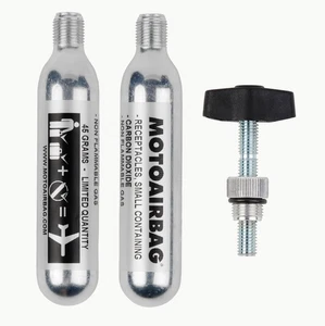 Kit di 2 Bombole CO2 di Ricarica Motoairbag MAB D4218 - Imagen 1 de 2