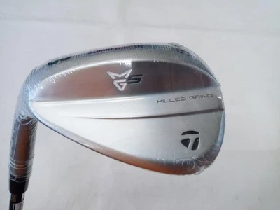 NEW: TaylorMade MILLED GRIND 5 Chrome Lefty Wedge #58SB(1Club)/DG/S200/Wedge - Image 1 of 4