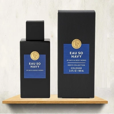Bath & Body Works Eau So Azul Marino Colección Hombre Colonia 3.4fl.oz./100ml Tamaño Completo Foto 1 de 2