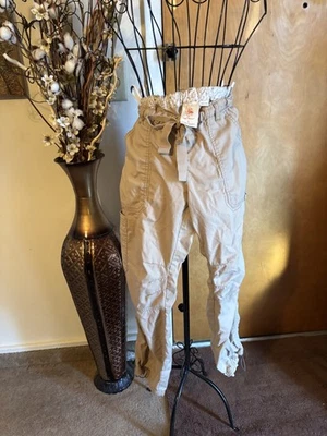 Koi Kathy Peterson S Petite Tan esfoliante parte inferior bungie jogger - Imagem 1 de 4