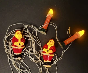 Lemax Christmas Village Town Yard Light - Santa/ Candle 34950 Noel - Bild 1 von 10