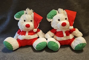 2 Fisher Price Puffalumps Weihnachten Maus Plüsch 13 Zoll Stofftier Spielzeug - Bild 1 von 4