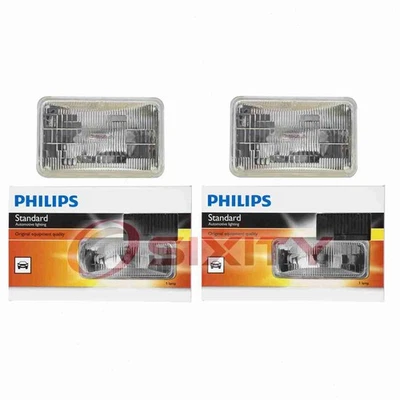2 bombillas de faros de haz bajo Philips para Maserati 228i 425 430i biturbo qn Foto 1 de 4