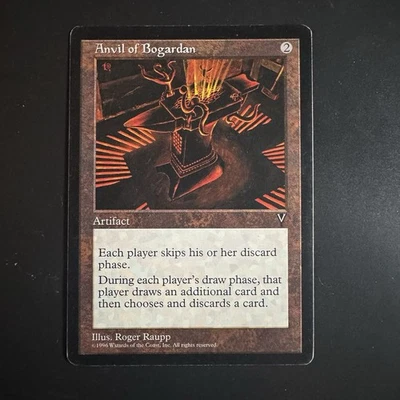 Magic The Gathering MTG Anvil of Bogardan Visions Lightly Played LP - Image 1 of 2
