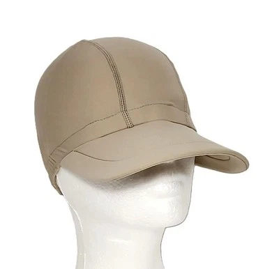 Sombrero gorra caqui tobogan mediano para niños UPF 50+ protección solar nailon y spandex Foto 1 de 4