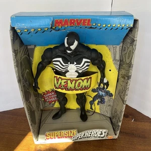 VENOM Toy Biz 1991 Marvel Super Size Heroes Jumbo 15 Inch Figur MIB Spider-Man - Bild 1 von 18