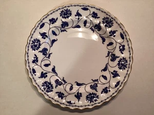 Spode Blue Colonel Bone China - Salad Plate 8 1/8” - Gold Trim England - M29 - Picture 1 of 3