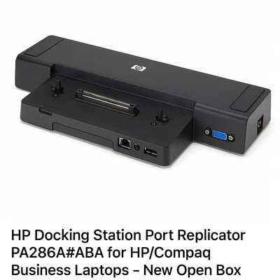 HP Advanced USB Docking Station (PA286A#ABA)Open box - Image 1 of 4