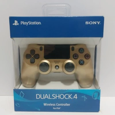 Official Sony PS4 DualShock 4 Wireless Controller - GOLD Edition - NEW SEALED - Image 1 of 4