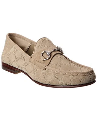 Mocasín de gamuza Gucci Horsebit 1953 Gg para hombre Foto 1 de 4